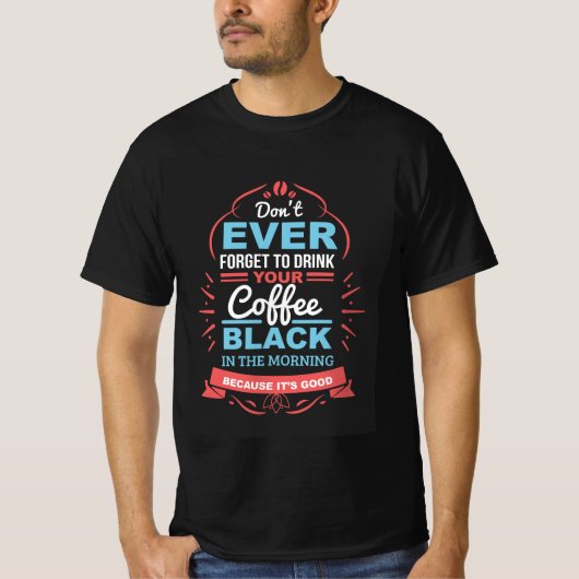 モーニングコーヒー Tシャツ (正面)