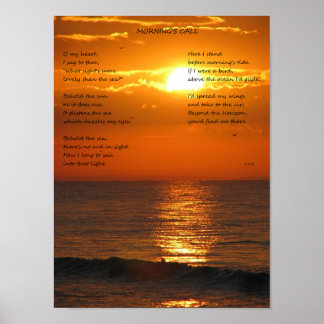 モーニングコール ポスター