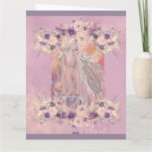 モーニングサンの天使 by Renee Lavoie カード (裏面)