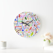 モーニングサンシャイン ラージ壁時計 (ホーム)