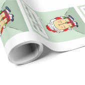 モーニングサンタラッピング紙 ラッピングペーパー (ロールコーナー)