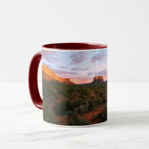 モーニングサンライズセドナアリゾナ砂漠 マグカップ
