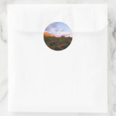 モーニングサンライズセドナアリゾナ砂漠 ラウンドシール (バッグ)