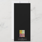 モーニングサービス招待状（細い長方形） 招待状 (裏面)