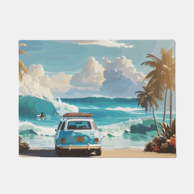 モーニングサーフ ドアマット (正面)