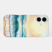 モーニングシースケープ iPhone 16ケース (裏面横)