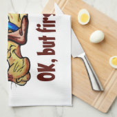 モーニングジョー キッチンタオル (四つ折り)