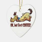 モーニングジョー セラミックオーナメント (左)