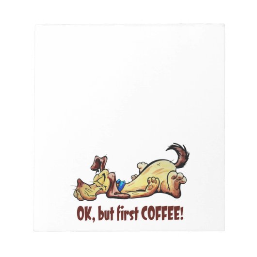 モーニングジョー ノートパッド (正面)