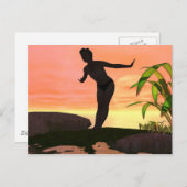 モーニングスイム ポストカード (正面/裏面)