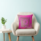 モーニングスターピンク,明るい赤紫色 クッション (椅子)
