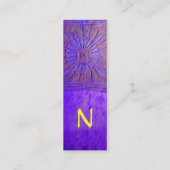 モーニングスターモノグラム スキニー名刺 (裏面)