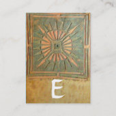 モーニングスター2、モノグラム 名刺 (裏面)