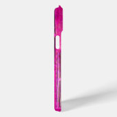 モーニングスター、ピンク、ブラック、明るい赤紫色モノグラム Case-Mate iPhoneケース (裏面 / 右)