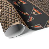 モーニングスター（ブラウン） ラッピングペーパー (ロールコーナー)