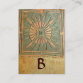 モーニングスター、モノグラム 名刺 (裏面)