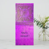 モーニングスター , 明るいバイオレットピンク 招待状 (スタンド正面)