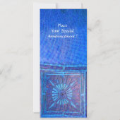 モーニングスター , 濃い青 招待状 (裏面)