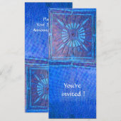 モーニングスター , 濃い青 招待状 (正面/裏面)