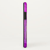 モーニングスター、紫、黒、モノグラム Case-Mate iPhoneケース (裏面/右)