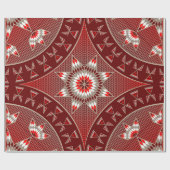 モーニングスター（赤） ラッピングペーパー (フラット)