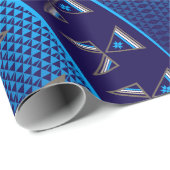 モーニングスター（青） ラッピングペーパー (ロールコーナー)