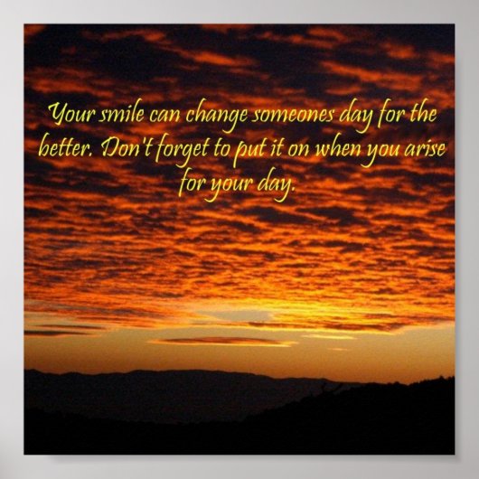 モーニングスマイル ポスター (正面)