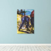 モーニングズキャッチバハマ キャンバスプリント (インサイチュ (ウッドフロア))