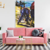 モーニングズキャッチバハマ キャンバスプリント (インサイチュ (リビング))