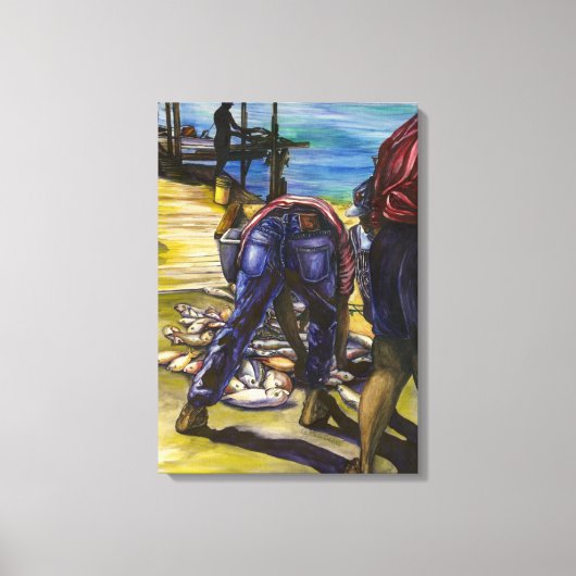 モーニングズキャッチバハマ キャンバスプリント (正面)