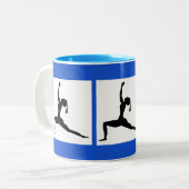 モーニングズヨガ ツートーンマグカップ (正面左)