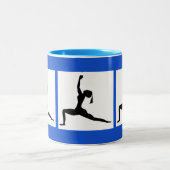 モーニングズヨガ ツートーンマグカップ (中央)