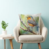 モーニングソングロビ絵を描ズウォールアート クッション (椅子)