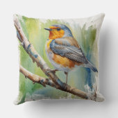 モーニングソングロビ絵を描ズウォールアート クッション (裏面)