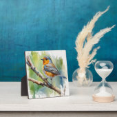 モーニングソングロビ絵を描ズウォールアート フォトプラーク (インサイチュ)