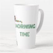 モーニングタイム カフェラテマグ (右アングル)