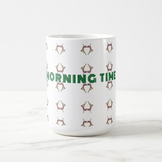 モーニングタイム コーヒーマグカップ (中央)