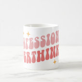 モーニングチャックル – プロフェッショナルオーバーシンカーマグ コーヒーマグカップ (中央)