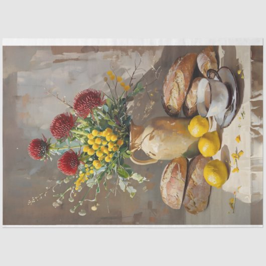 モーニングティーオーストラリア先住民デコページ紙 薄葉紙 (正面)