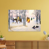 モーニングティール キャンバスプリント (インサイチュ (リビング))