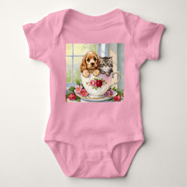 モーニングティー ベビーボディスーツ