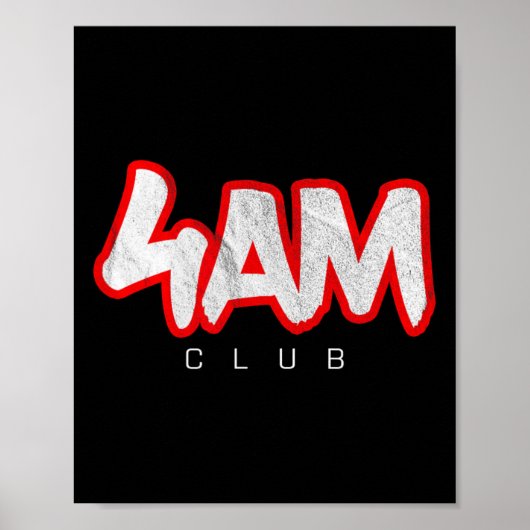 モーニングトレーニング-パーソナルトレーナーフィットネスコーチ –  ポスター (正面)