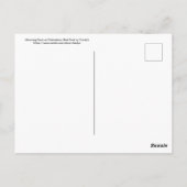 モーニングドーブオンカルチェドニーフィルドロック ポストカード (裏面)