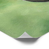 モーニングドーブバードアートプリント ポスター (角)