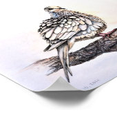 モーニングドーブプリント ポスター (角)