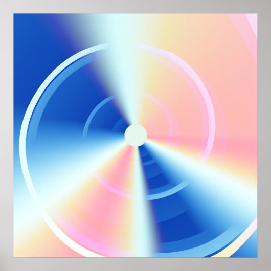 モーニングドーンサイケデリック催眠スワール ポスター (正面)