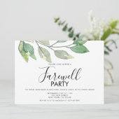 モーニングハウスフェアウェルパーティの招待状 招待状 (スタンド正面)