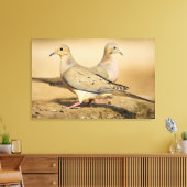 モーニングハト キャンバスプリント (インサイチュ (リビング))