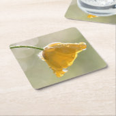 モーニングバターカップスクエアコースター スクエアペーパーコースター (アングル)