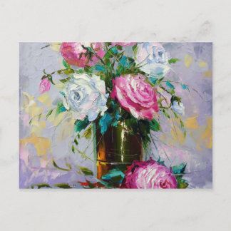 モーニングバラ ポストカード